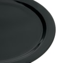 Carlisle 10 1/4" Round Melamine Dinner Plate, Black (4350003) thumbnail 3