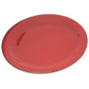 Carlisle 10 1/4" Round Melamine Dinner Plate, Red (4350005) thumbnail 2