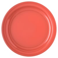 Carlisle 10 1/4" Round Melamine Dinner Plate, Red (4350005) thumbnail 8
