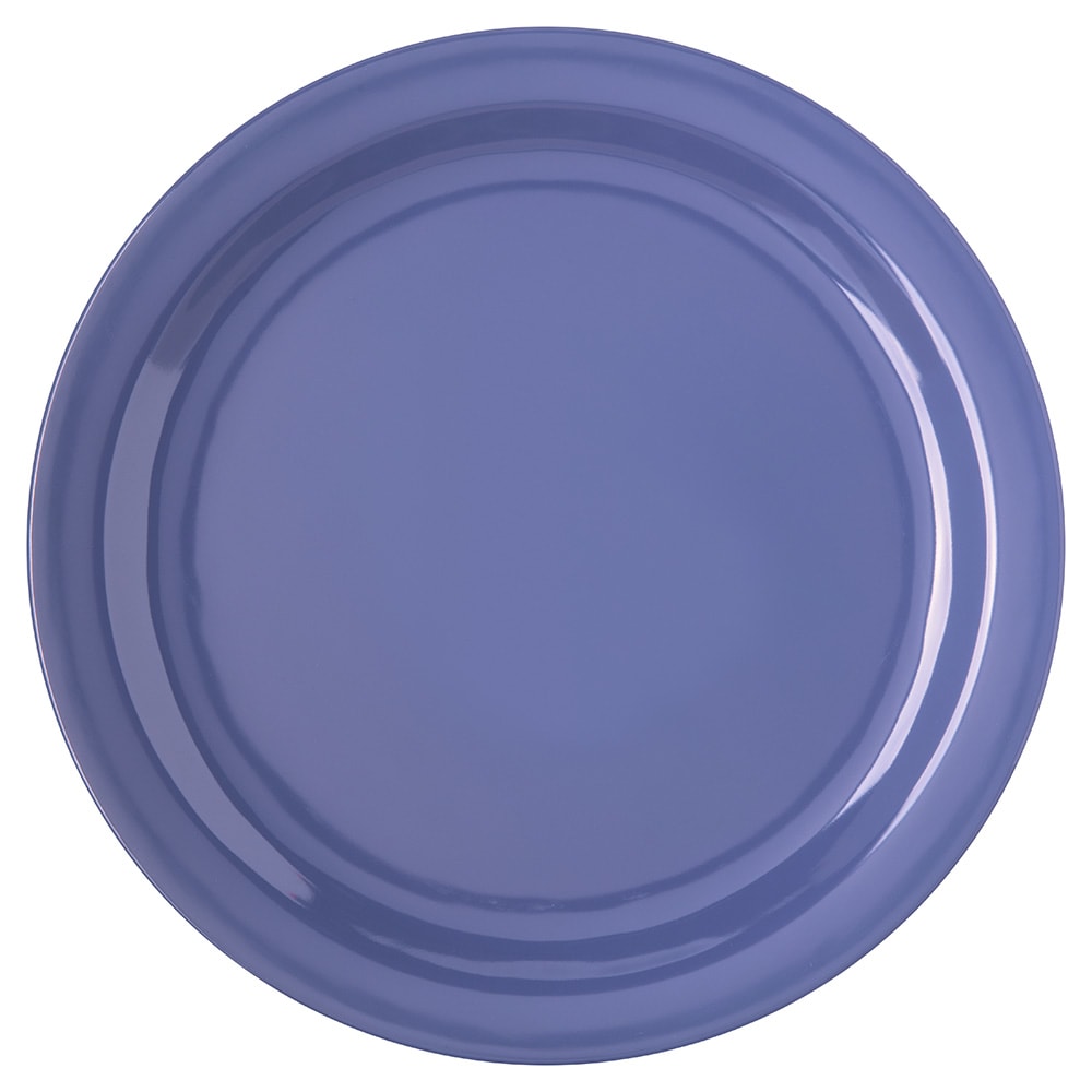 Carlisle 10 1/4" Round Melamine Dinner Plate, Blue (4350014)