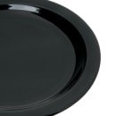 Carlisle 7 1/4" Round Melamine Salad Plate, Black (4350303) thumbnail 3