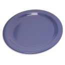 Carlisle 7 1/4" Round Melamine Salad Plate, Ocean Blue (4350314) thumbnail 2