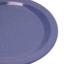 Carlisle 7 1/4" Round Melamine Salad Plate, Ocean Blue (4350314) thumbnail 3