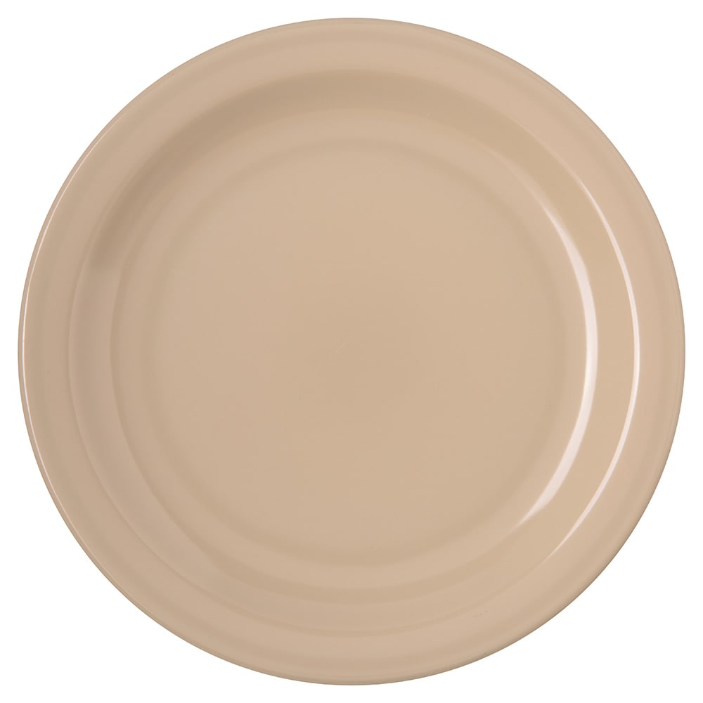 Carlisle 7 1/4" Round Melamine Salad Plate, Tan (4350325)