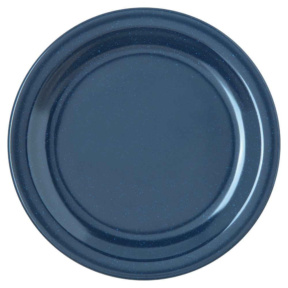 Carlisle 7 1/4" Round Melamine Salad Plate, Cafe Blue (4350335)
