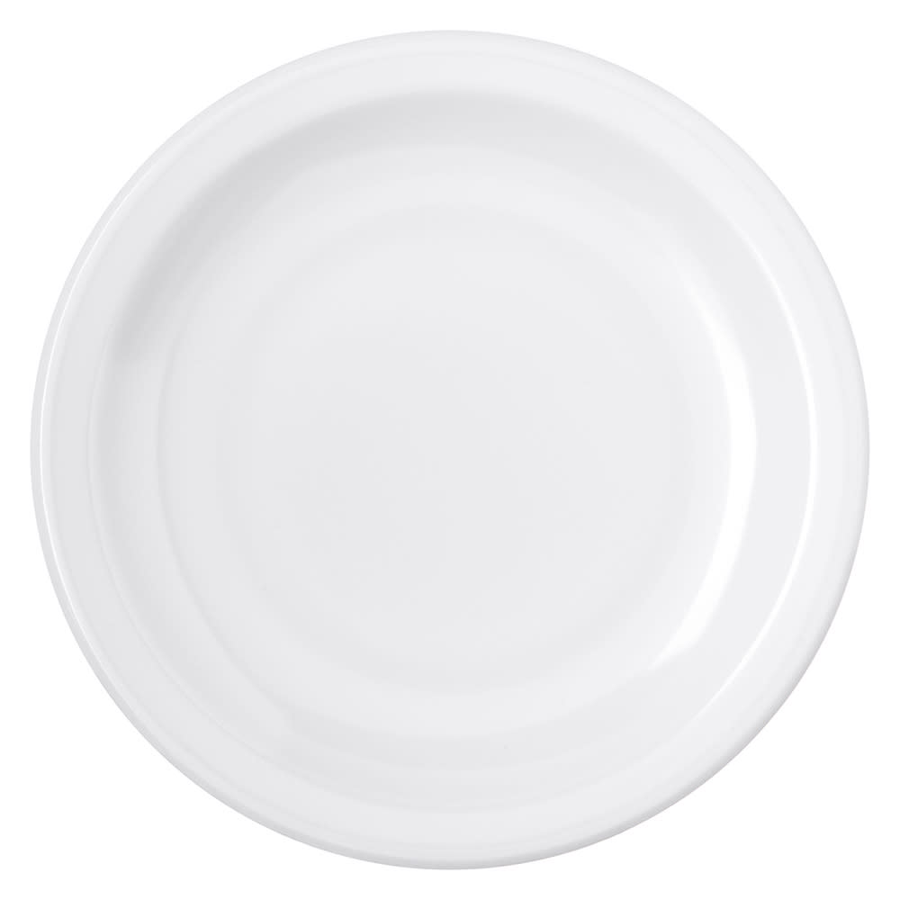 Carlisle 5 5/8" Round Melamine Bread & Butter Plate, White (4350502)