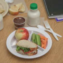 Carlisle 9" Round Melamine Dinner Plate, White (4351602) thumbnail 5