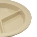 Carlisle 9" Round Melamine Dinner Plate, Tan (4351625) thumbnail 3