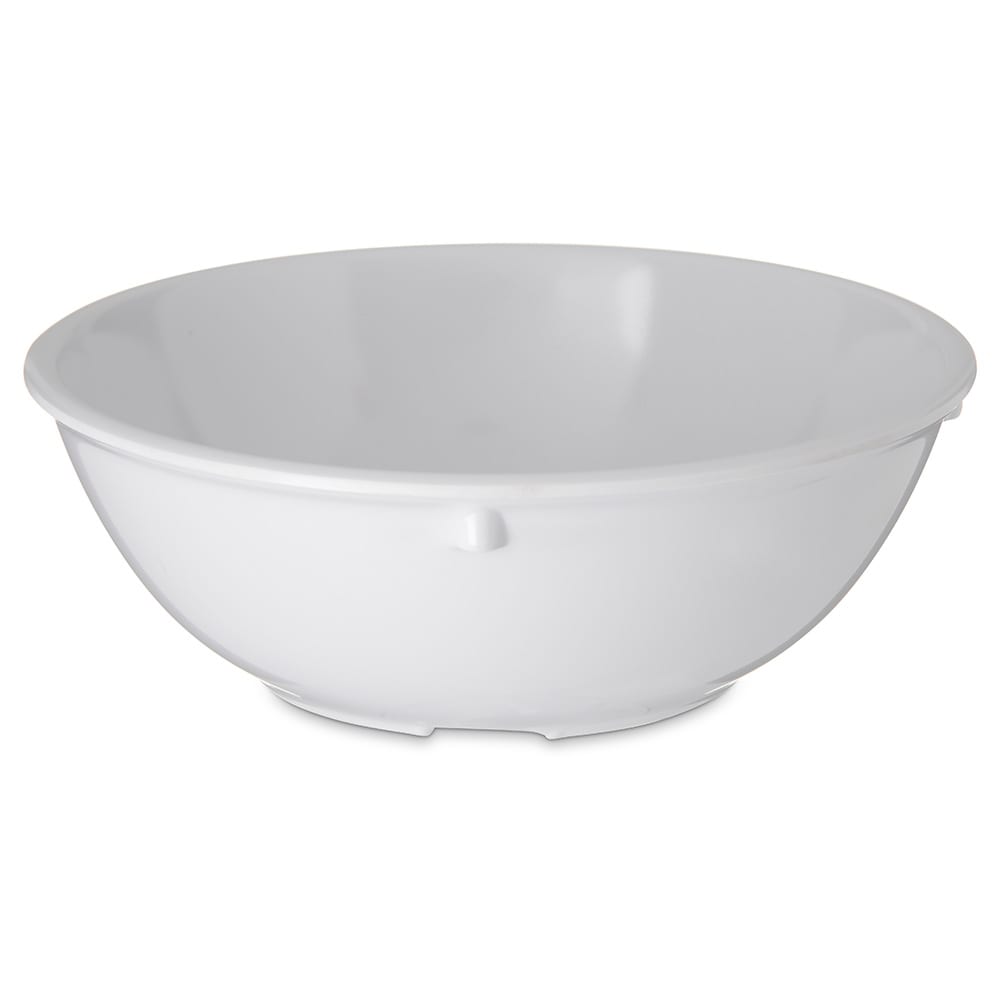 Carlisle 14 oz Round Melamine Nappie Bowl, White (4352102)