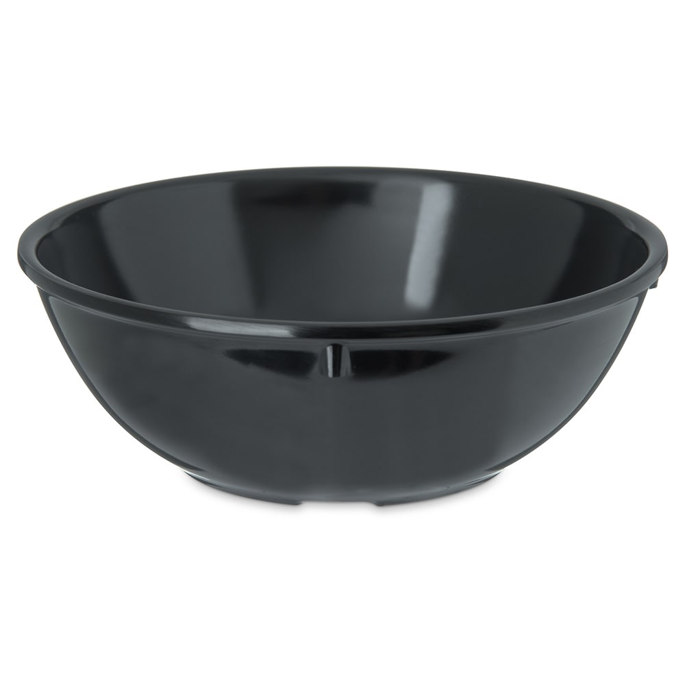 Carlisle 14 oz Round Melamine Nappie Bowl, Black (4352103)