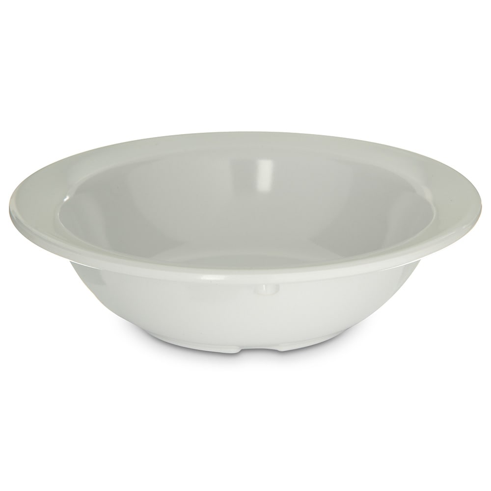 Carlisle 4 3/4 oz Round Melamine Fruit Bowl, White (4353102)