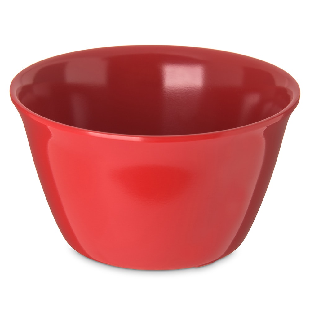 Carlisle 3 3/4" Round Bouillon Cup w/ 8 oz Capacity, Melamine, Red (4354005)