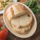 Carlisle 9 1/4" x 6 1/4" Oval Dallas Ware Platter - Melamine, Tan (4356325) thumbnail 5