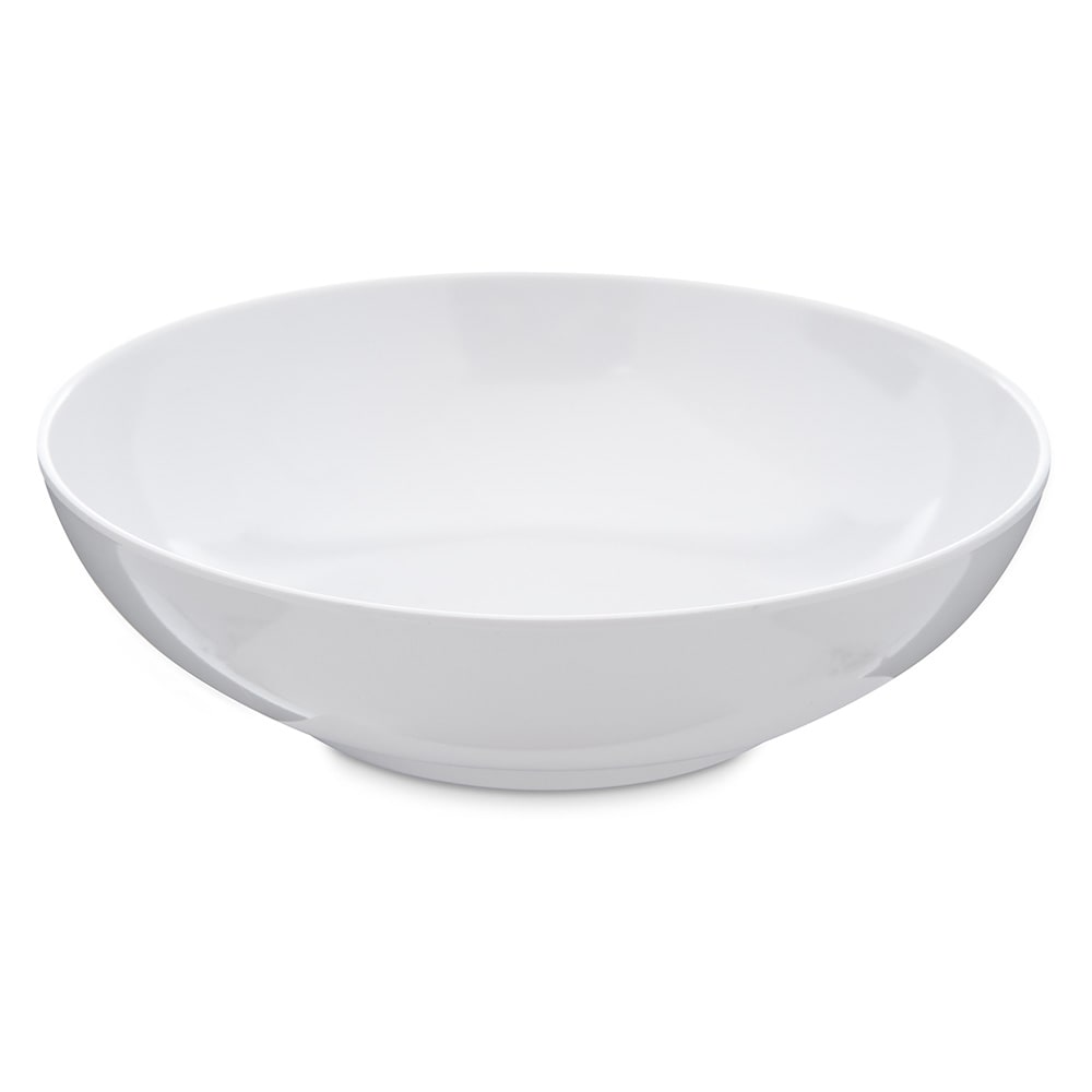Carlisle 20 oz Round Melamine Salad Bowl, White (4381402)