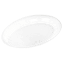 Carlisle 21" x 15" Oval Catering Platter - Melamine, White (4384002) thumbnail 4