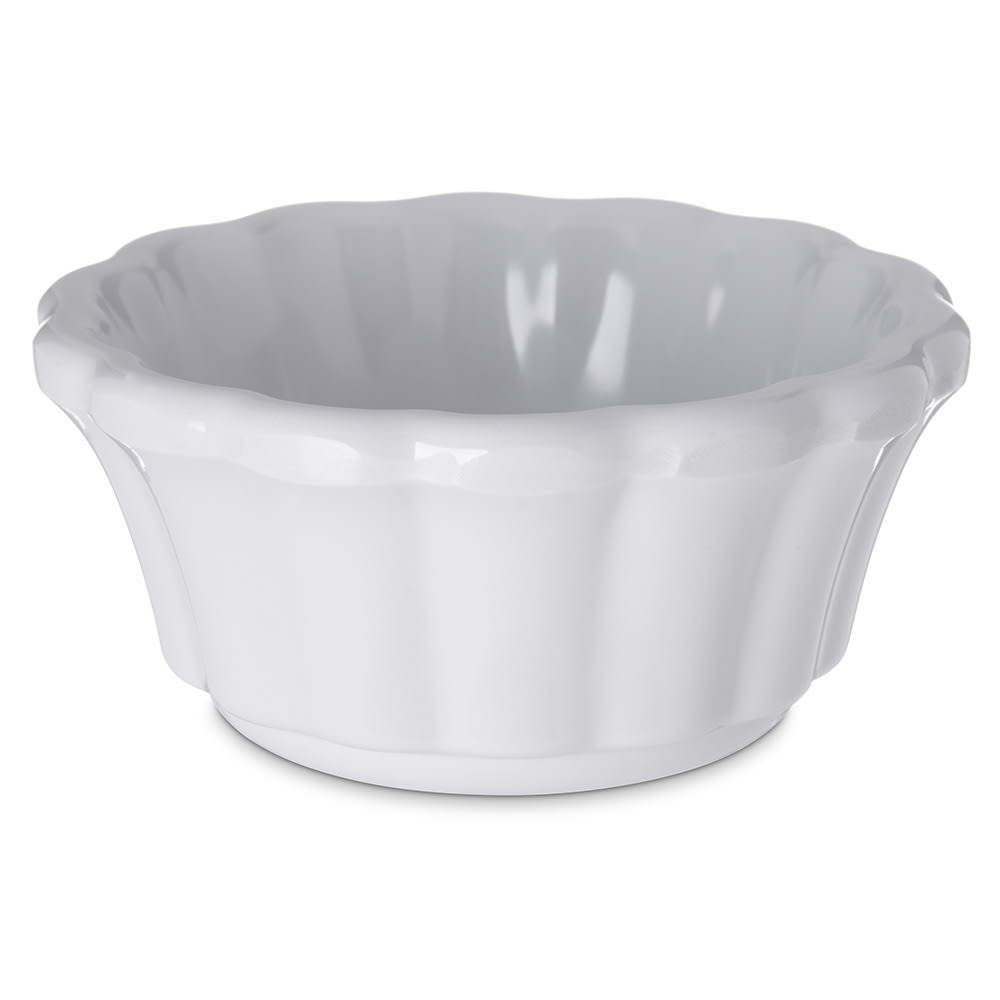Carlisle 3 oz Melamine Ramekin, White (4394402)