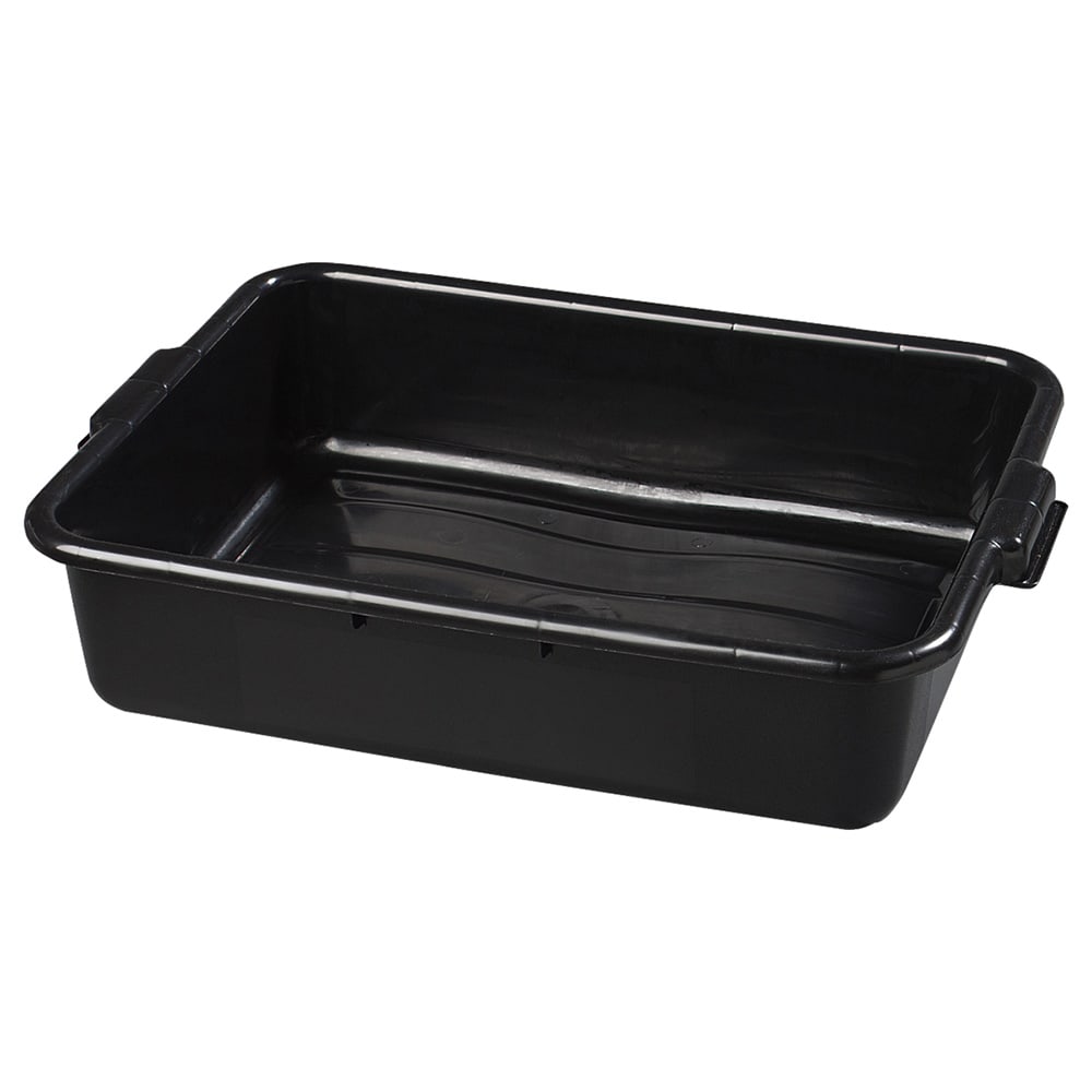 Carlisle Comfort Curve™ Bus Box - 20" x 15" x 5", Black (4401003)