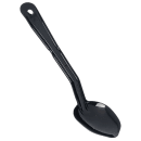 Carlisle 11" Solid Serving Spoon - Plastic, Black (441003) thumbnail 4