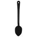 Carlisle 13" Solid Serving Spoon - Plastic, Black (442003) thumbnail 2