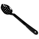 Carlisle 13" Perforated Serving Spoon - Plastic, Black (442603) thumbnail 2