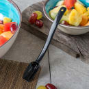 Carlisle 8"L Salad/Buffet Spoon w/  1/4 oz Capacity, Plastic, Black (445003) thumbnail 5