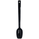 Carlisle 10"L Solid Salad/Buffet Spoon w/ 3/4 oz Capacity, Plastic, Black (447003) thumbnail 2