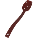 Carlisle 10"L Perforated Salad/Buffet Spoon w/ 3/4 oz Capacity, Plastic, Brown (447101) thumbnail 4