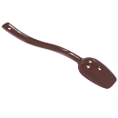 Carlisle 10"L Perforated Salad/Buffet Spoon w/ 3/4 oz Capacity, Plastic, Brown (447101) thumbnail 5