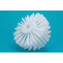 Carlisle 6" Round Pipe & Valve Brush - Polyester Bristles, White (45006EC02) thumbnail 3