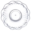 Carlisle 5 oz Tulip Berry Dish - Plastic, Clear (453107) thumbnail 3