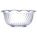 Carlisle 8 oz Tulip Berry Dish - Plastic, Clear (453507) thumbnail 2