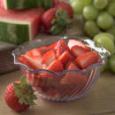 Carlisle 8 oz Tulip Berry Dish - Plastic, Clear (453507) thumbnail 5