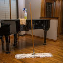 Carlisle 60"L Dust Mop Handle for Wire Frames, Wood (4585000) thumbnail 5