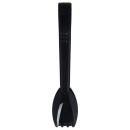 Carlisle 9"L Plastic Salad Tongs, Black (460903) thumbnail 3