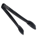 Carlisle 9"L Plastic Salad Tongs, Black (460903) thumbnail 4