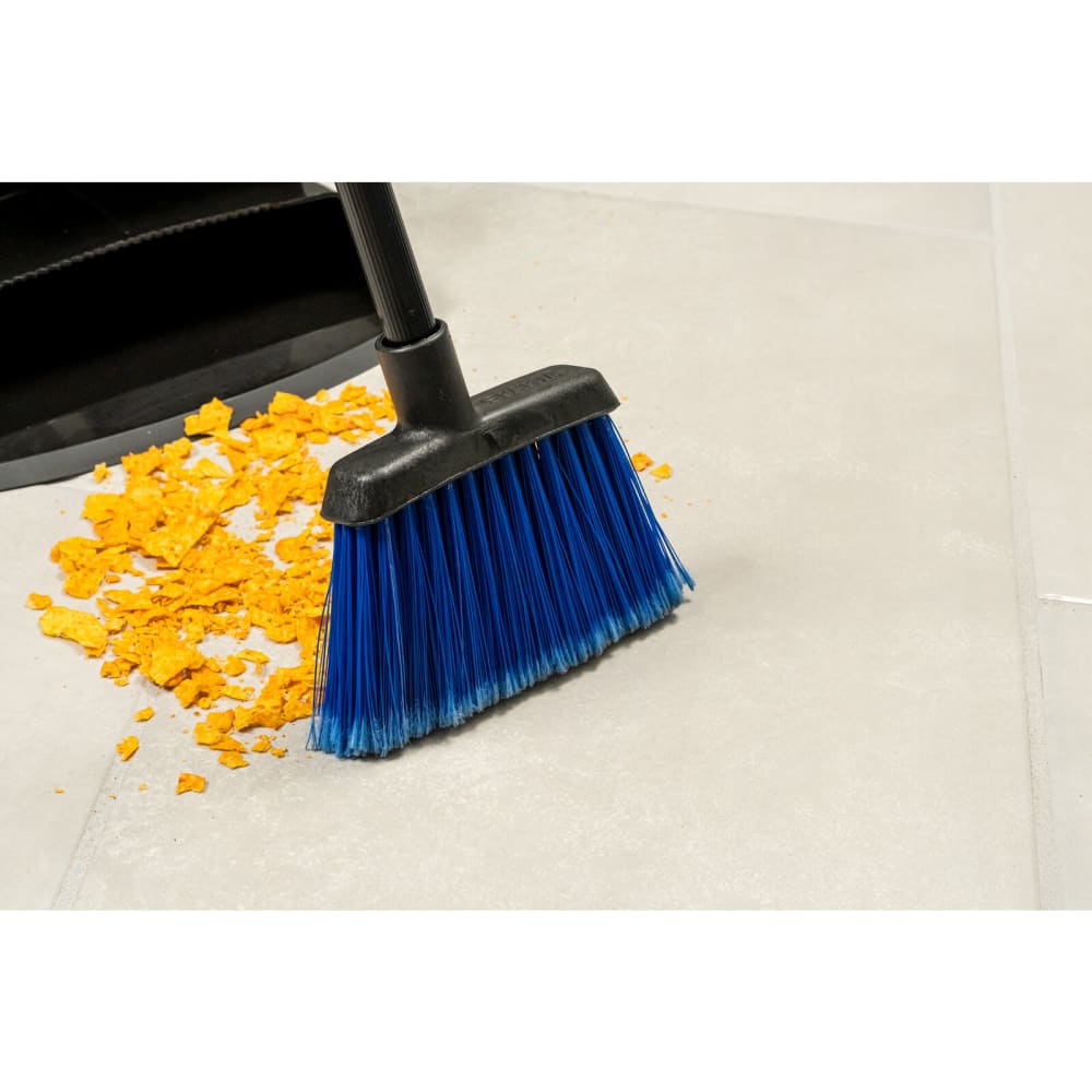 Carlisle Duo-Sweep® Broom Head w/ Blue Poly Bristles - Flagged (4685314)