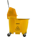Carlisle Mop Bucket Combo - Down Press Wringer, Yellow (4690404) thumbnail 2