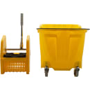 Carlisle Mop Bucket Combo - Down Press Wringer, Yellow (4690404) thumbnail 4