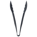 Carlisle 9"L Plastic Utility Tongs, Black (470903) thumbnail 2
