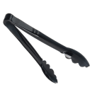 Carlisle 9"L Plastic Utility Tongs, Black (470903) thumbnail 4