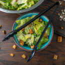 Carlisle 12"L Plastic Utility Tongs, Black (471203) thumbnail 5