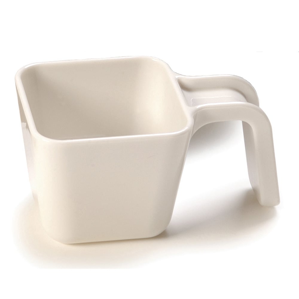 Carlisle 9 1/2 oz Portion Cup w/ Flat Sides, Polycarbonate, White (49110-102)