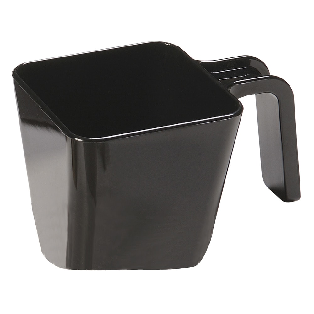 Carlisle 20 oz Portion Cup w/ Flat Sides, Polycarbonate, Black (49122-103)