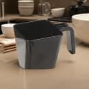 Carlisle 20 oz Portion Cup w/ Flat Sides, Polycarbonate, Black (49122-103) thumbnail 2