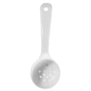 Carlisle 3 oz Perforated Measure Miser® Portion Spoon, White (492702) thumbnail 2