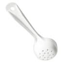 Carlisle 3 oz Perforated Measure Miser® Portion Spoon, White (492702) thumbnail 4