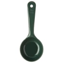 Carlisle 4 oz Solid Portion Spoon w/ Flat Bottom, Plastic, Forest Green (492808) thumbnail 2