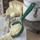 Carlisle 4 oz Solid Portion Spoon w/ Flat Bottom, Plastic, Forest Green (492808) thumbnail 5