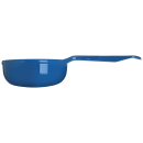 Carlisle 8 oz Solid Portion Spoon w/ Flat Bottom, Plastic, Blue (493114) thumbnail 3