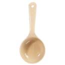 Carlisle 5 oz Solid Measure Miser® Portion Spoon, Beige (493306) thumbnail 2